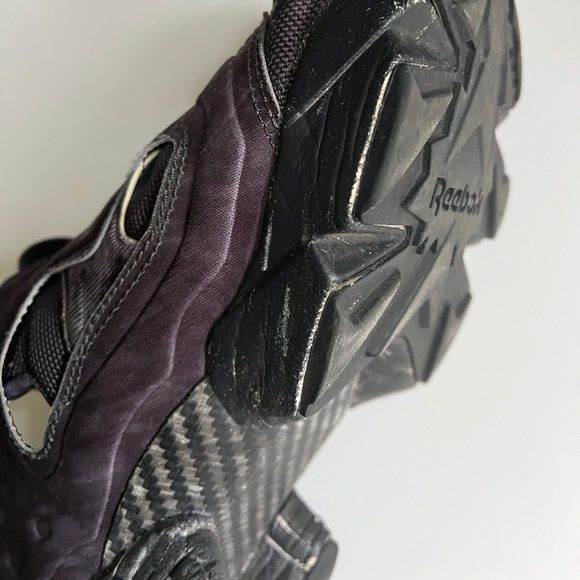 Vetements x Reebok Black Edition Instapump Sneakers - Unisex Men 7 Women 9 - Picture 10 of 11